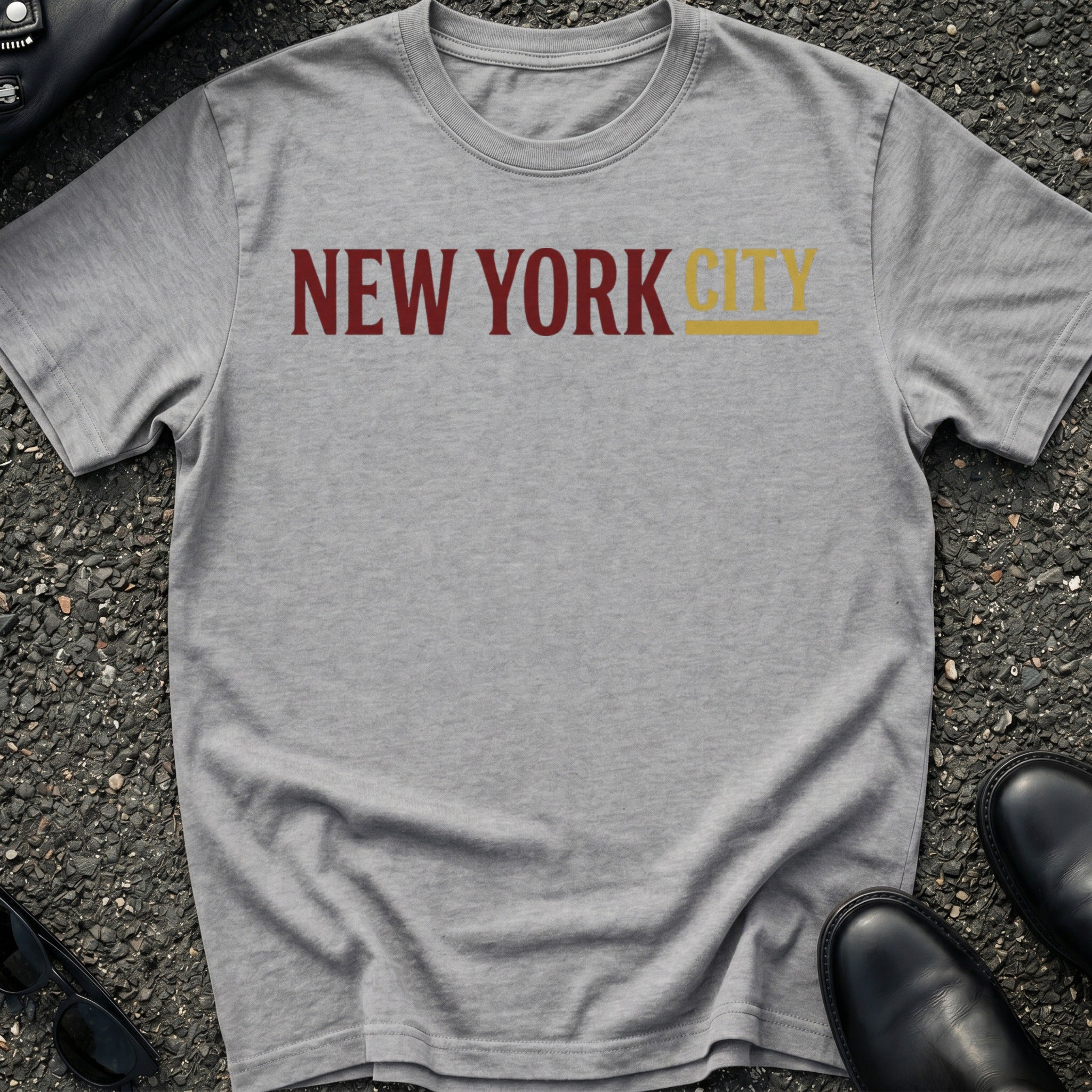 Rust and Gold NYC T-Shirt