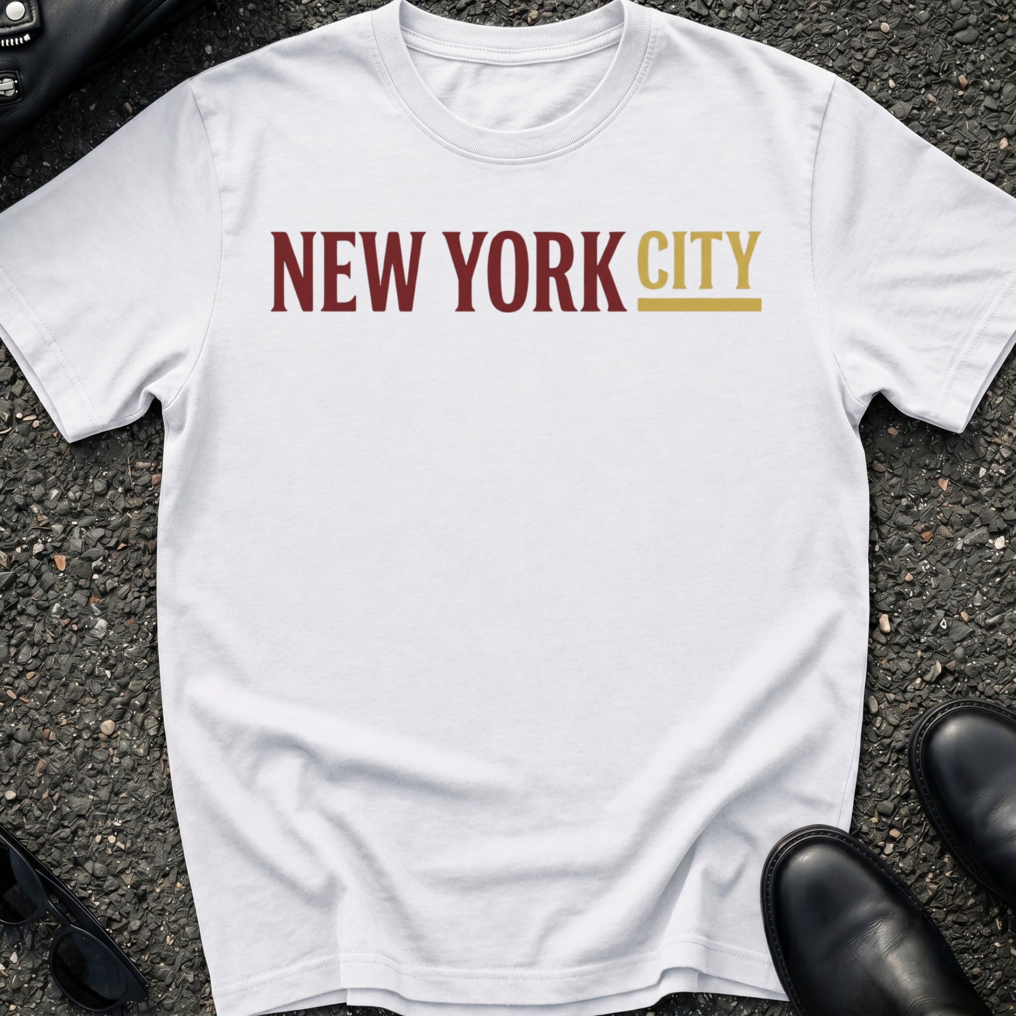Rust and Gold NYC T-Shirt