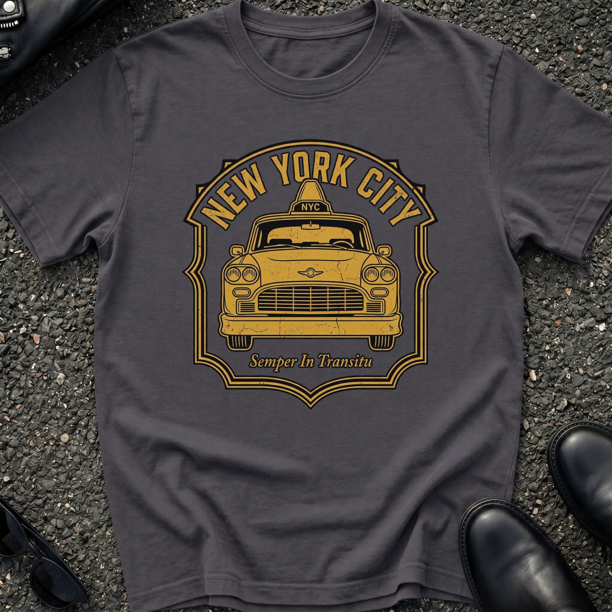 Semper In Transitu Taxi T-Shirt