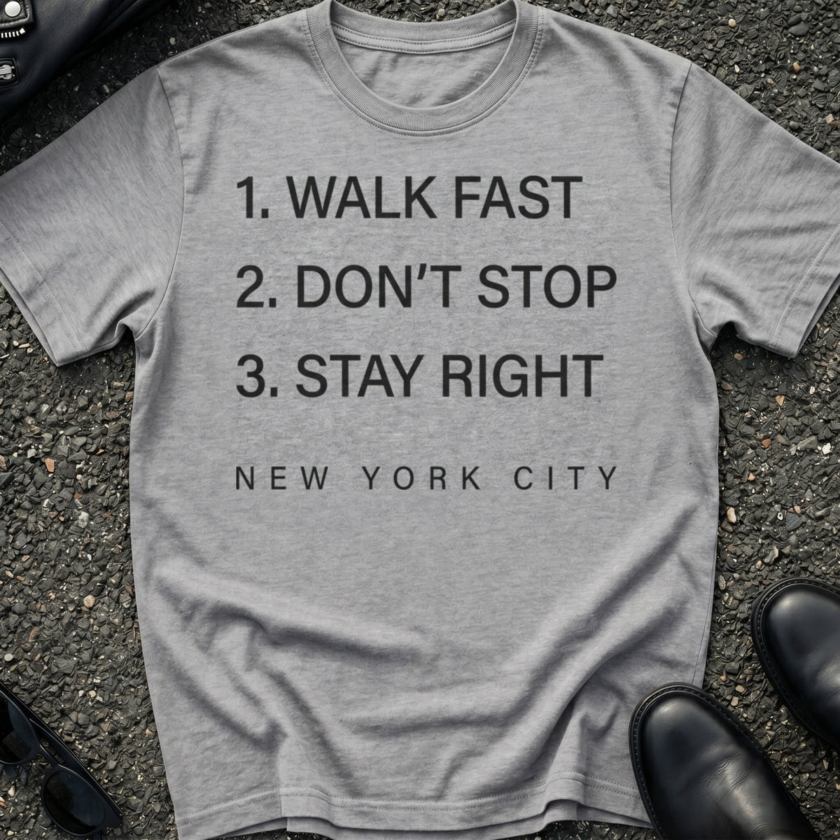 Sidewalk Rules T-Shirt