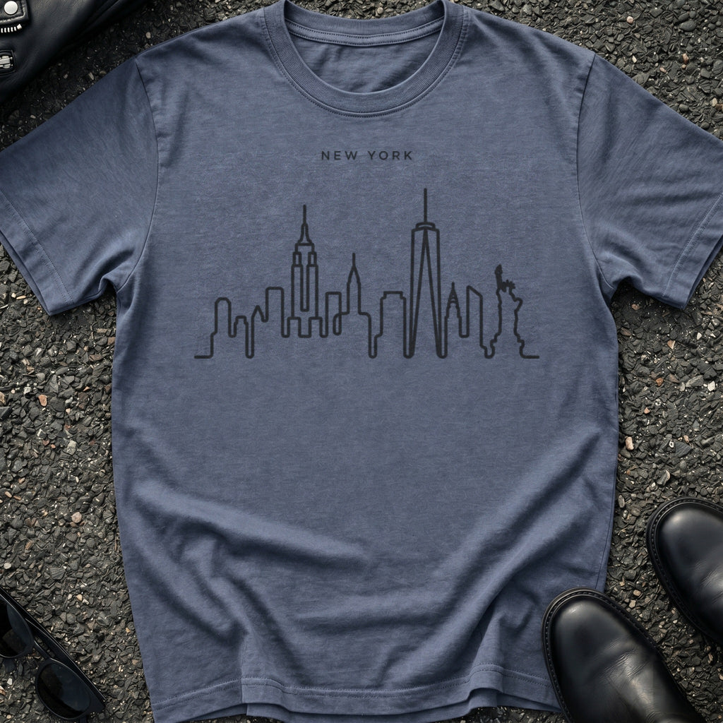 Simple Skyline Line T-Shirt