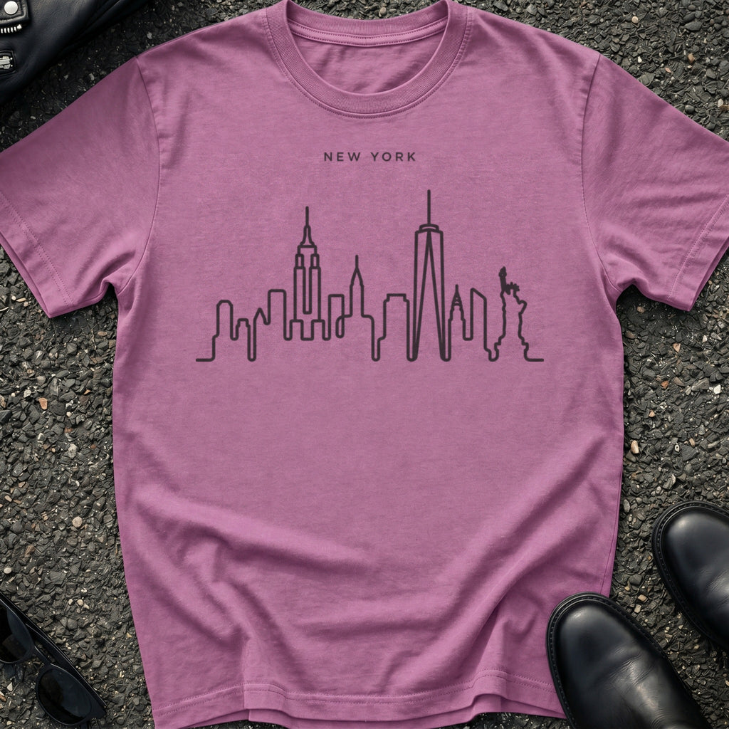 Simple Skyline Line T-Shirt