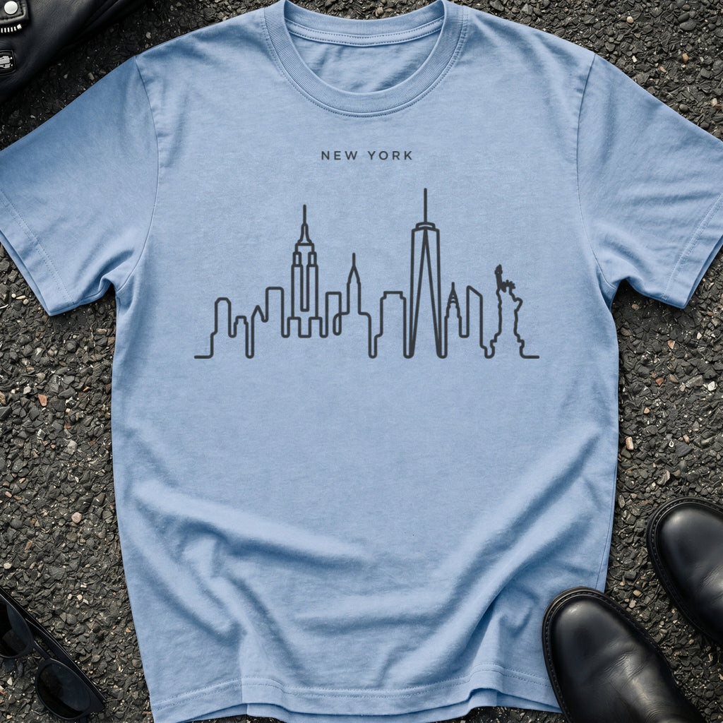 Simple Skyline Line T-Shirt