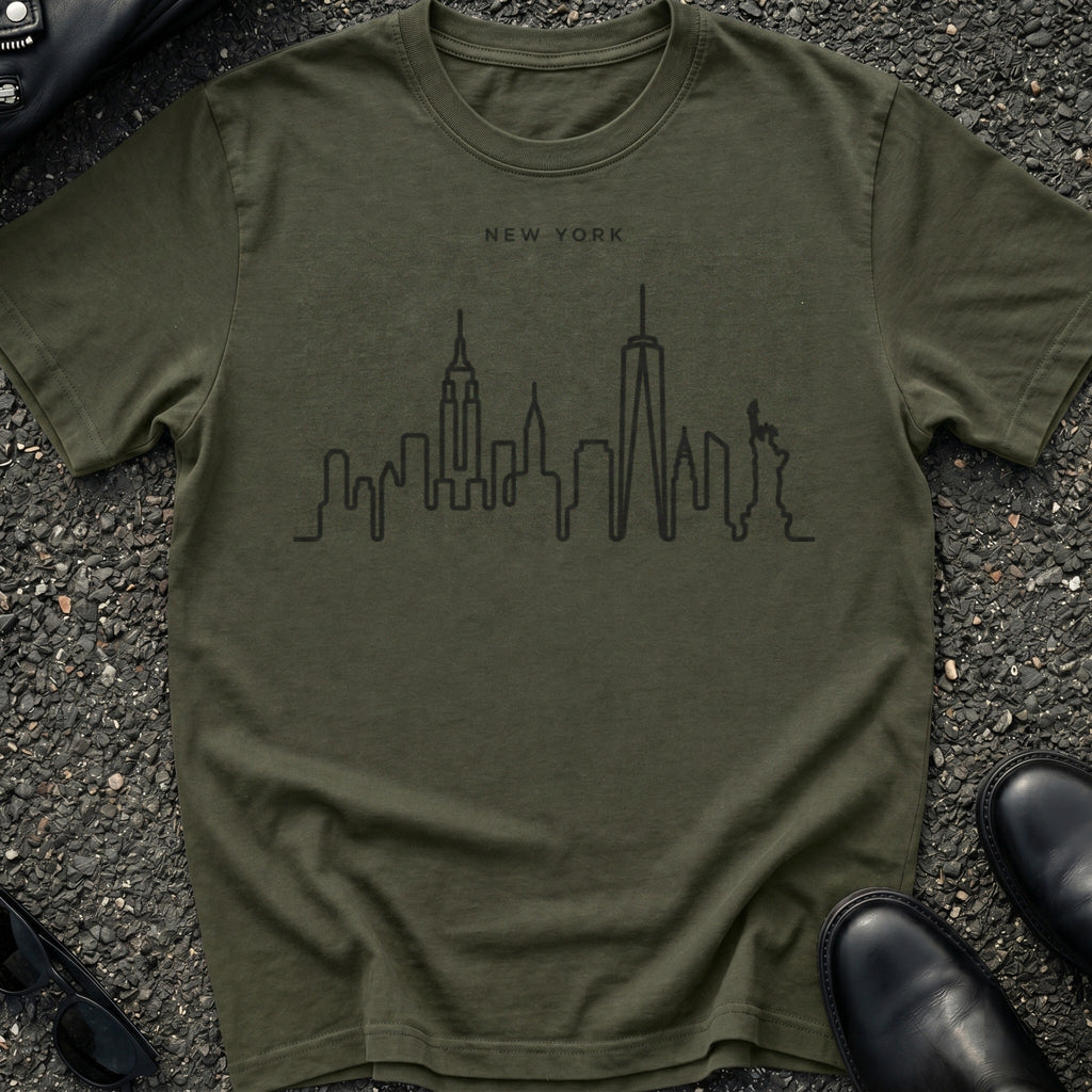 Simple Skyline Line T-Shirt