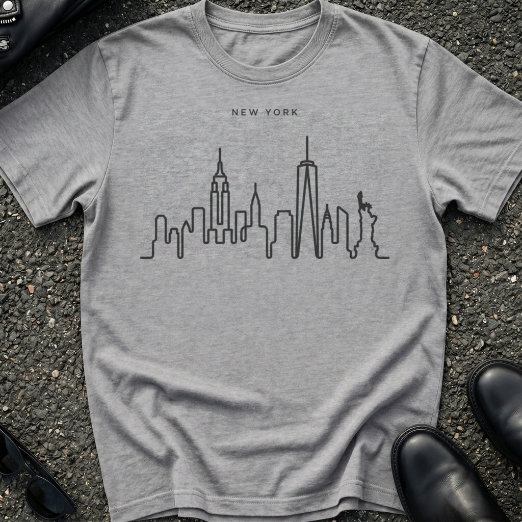 Simple Skyline Line T-Shirt