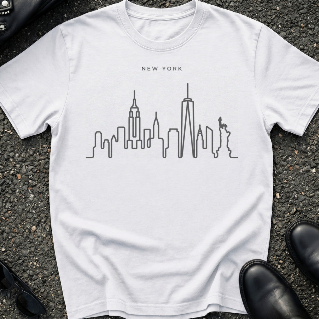 Simple Skyline Line T-Shirt