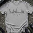 Single-Line NYC Skyline T-Shirt
