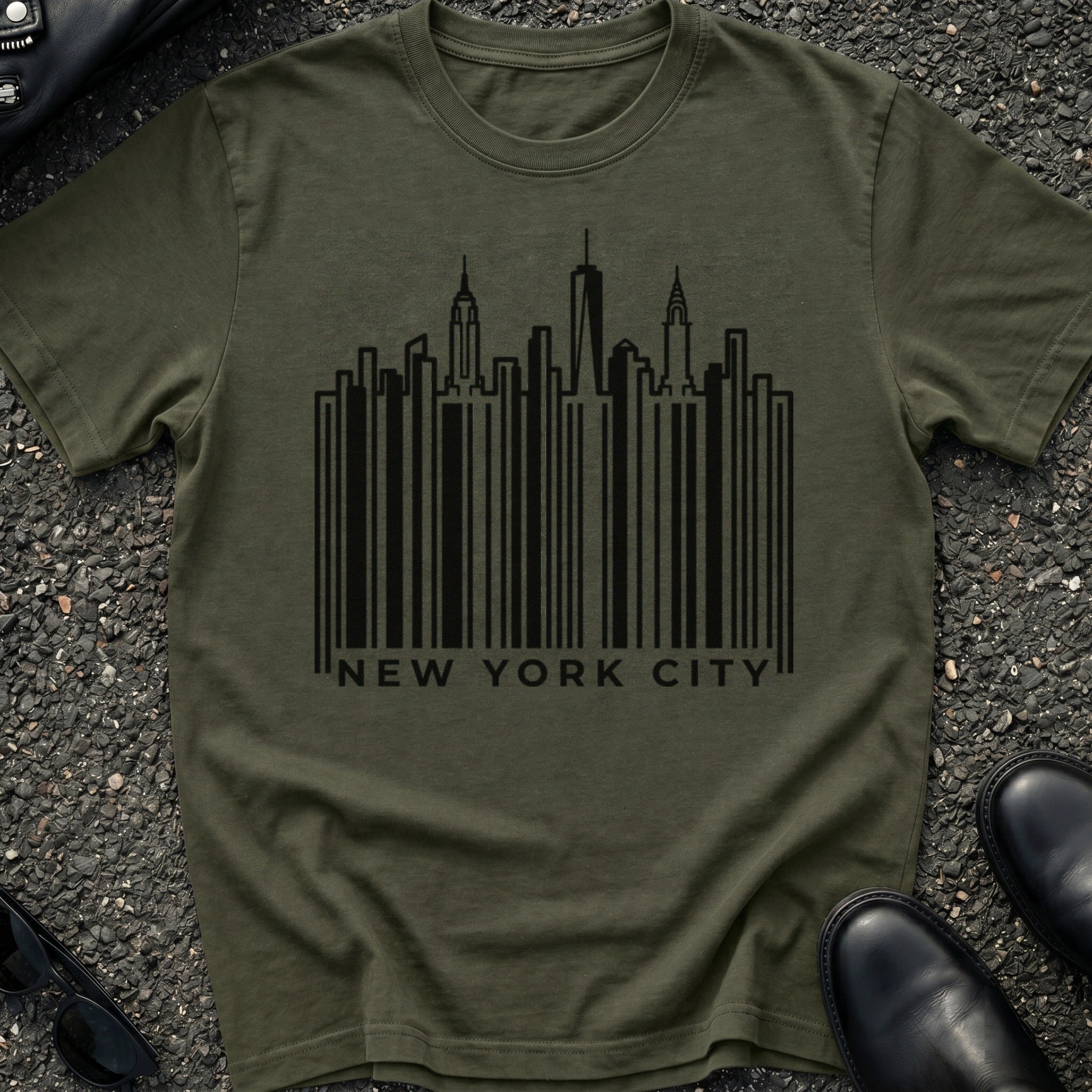 Skyline Barcode T-Shirt