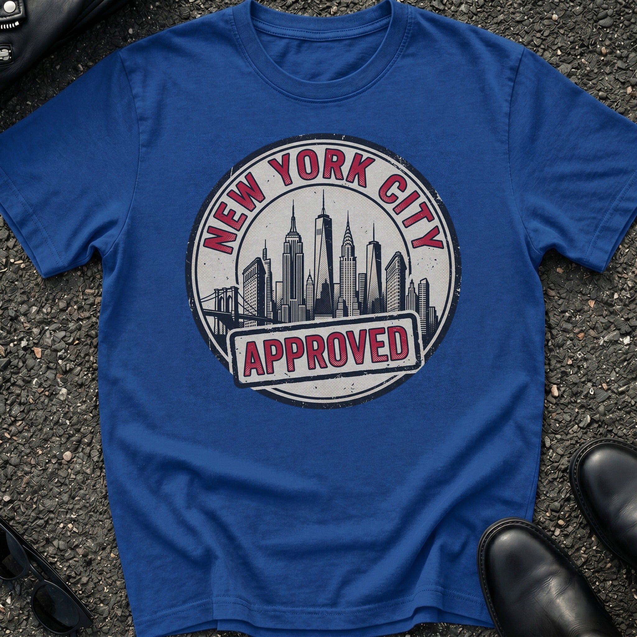 Skyline Circle Stamp T-Shirt