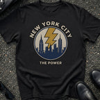 Skyline Lightning Badge T-Shirt