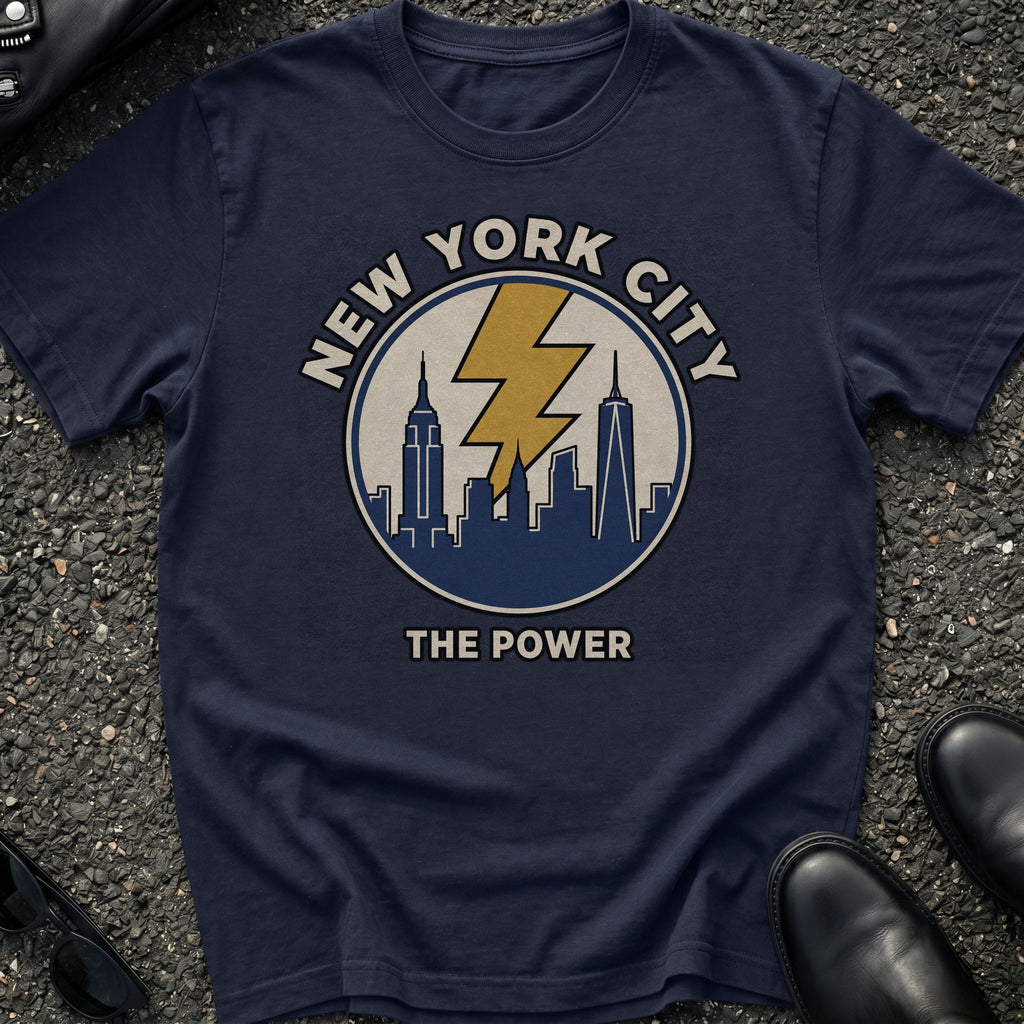 Skyline Lightning Badge T-Shirt
