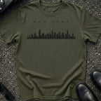 Skyline Silhouette Thin T-Shirt