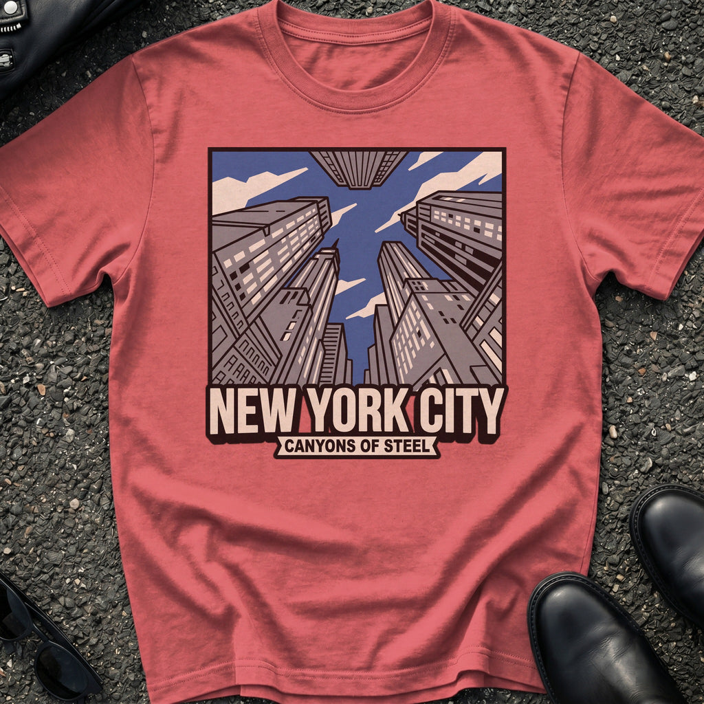 Skyscraper Worm View T-Shirt