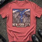 Skyscraper Worm View T-Shirt