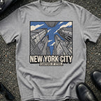 Skyscraper Worm View T-Shirt