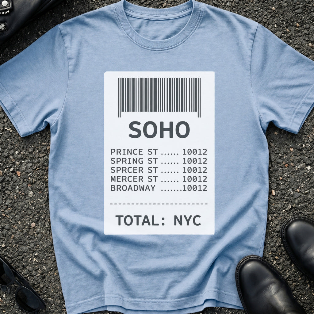 Soho Receipt T-Shirt