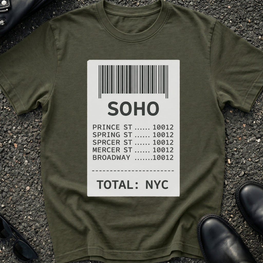 Soho Receipt T-Shirt