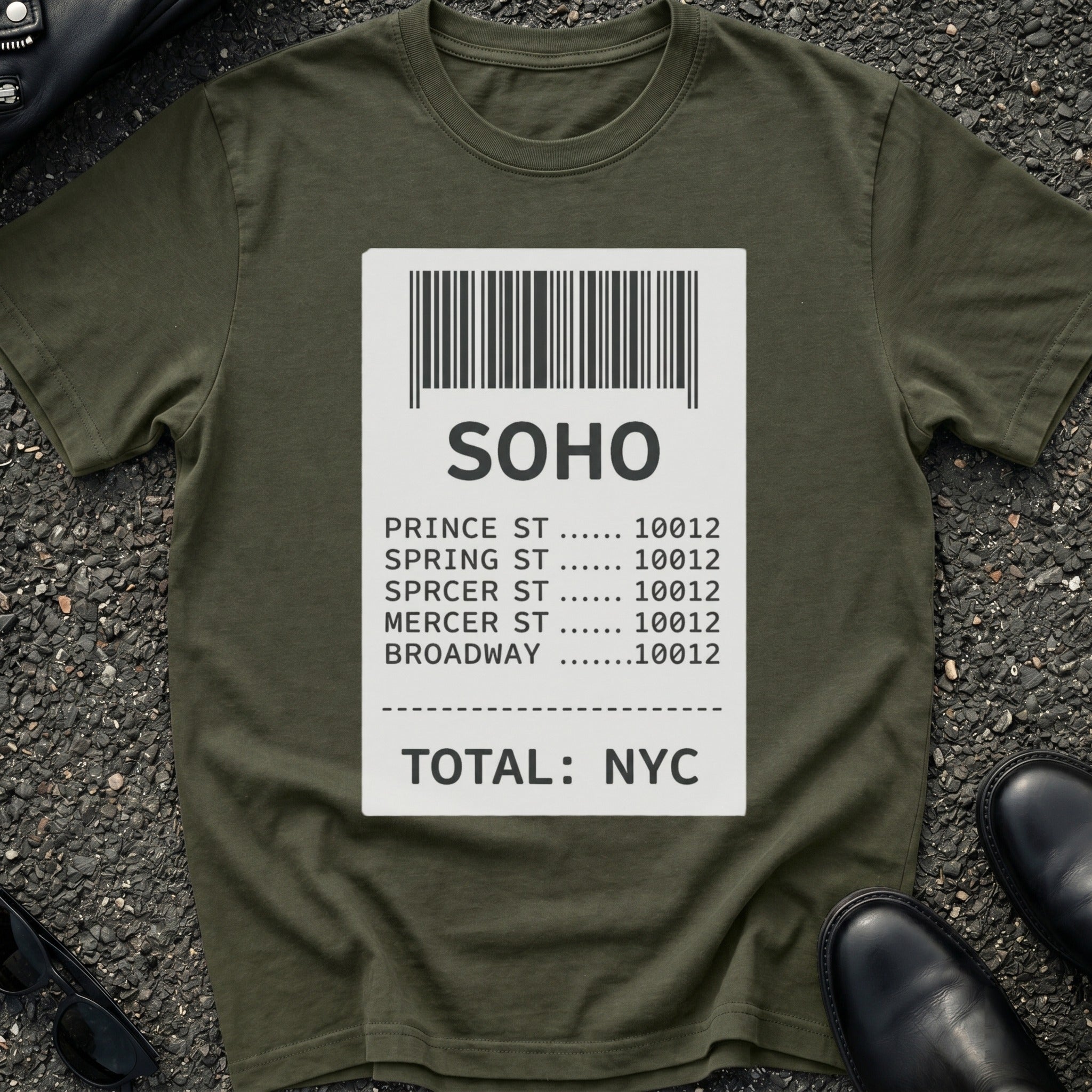 Soho Receipt T-Shirt