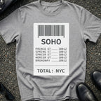 Soho Receipt T-Shirt