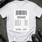Soho Receipt T-Shirt