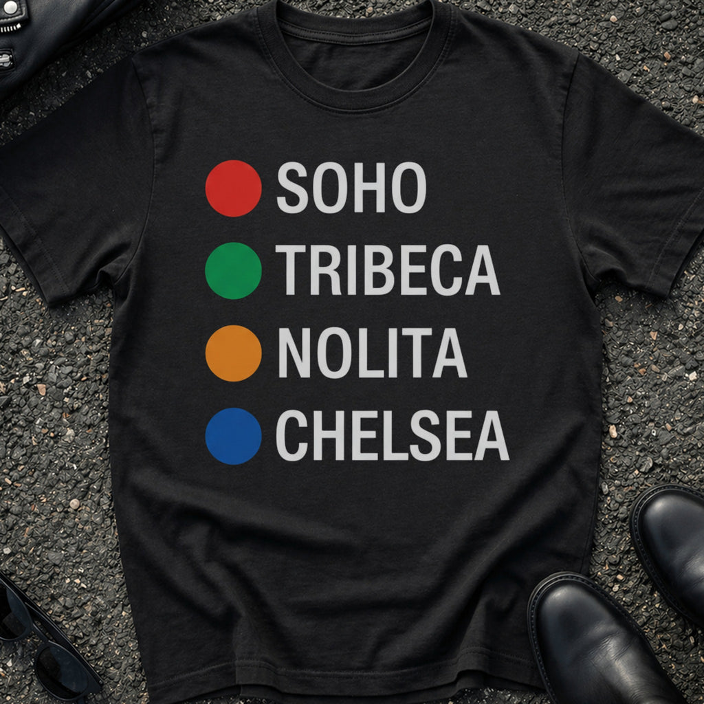Soho Tribeca Nolita Chelsea T-Shirt