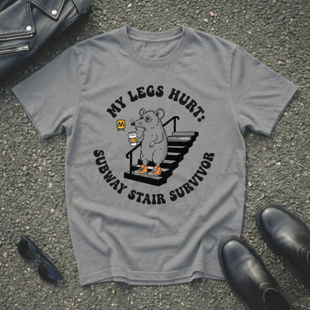 Subway Stair Survivor T-Shirt