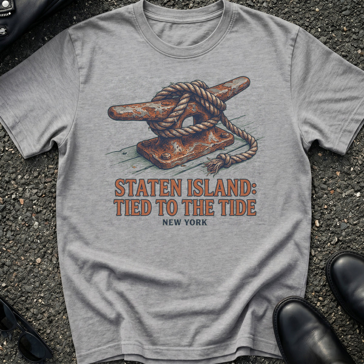 Staten Island Tied T-Shirt