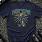 Statue Torch T-Shirt