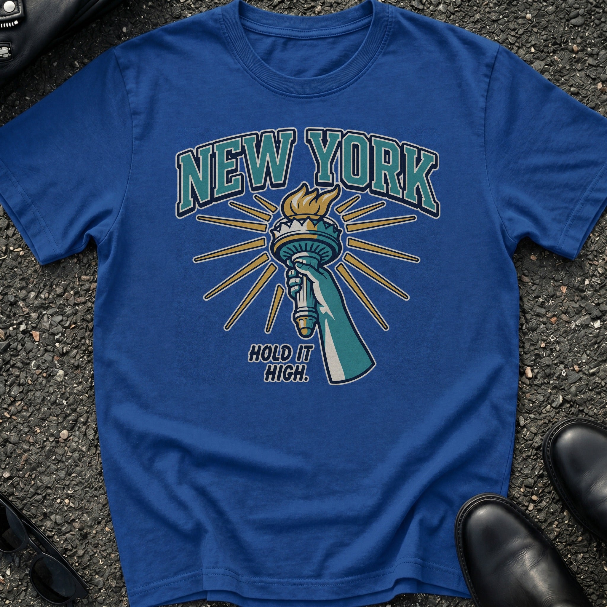 Statue Torch T-Shirt