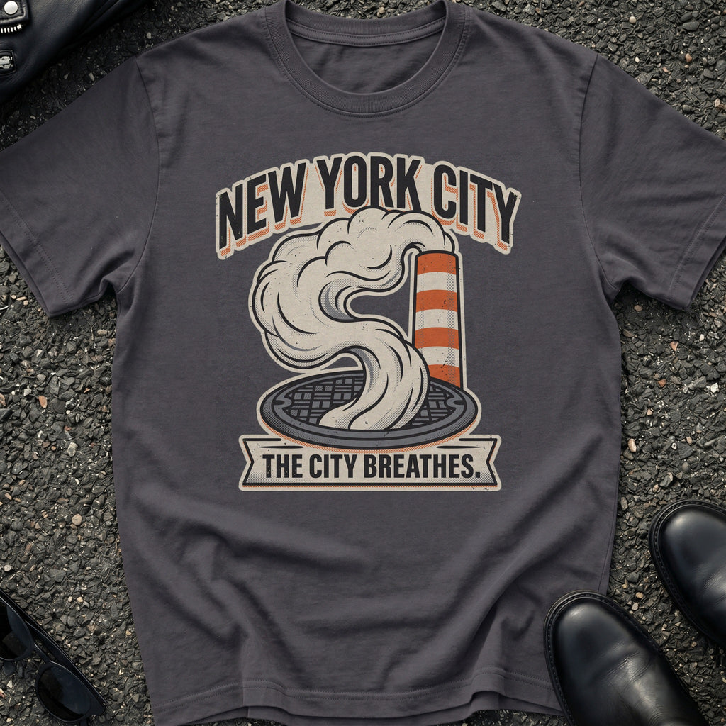 Steam Manhole Illo T-Shirt