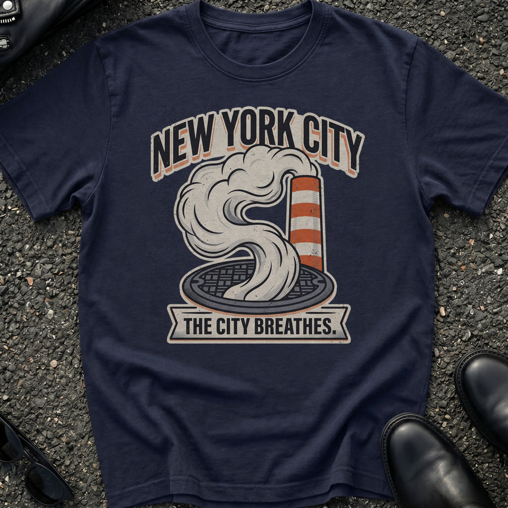 Steam Manhole Illo T-Shirt