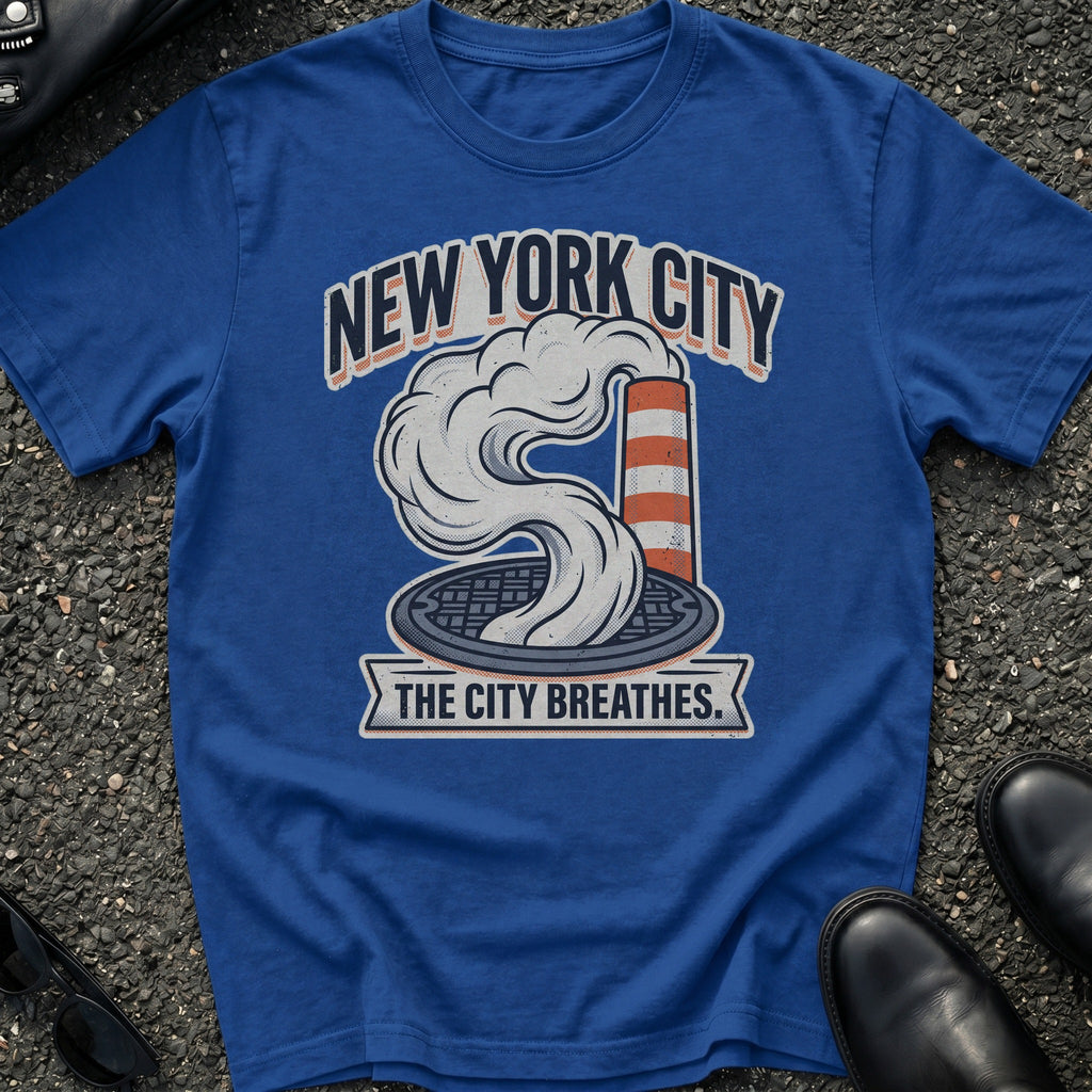 Steam Manhole Illo T-Shirt