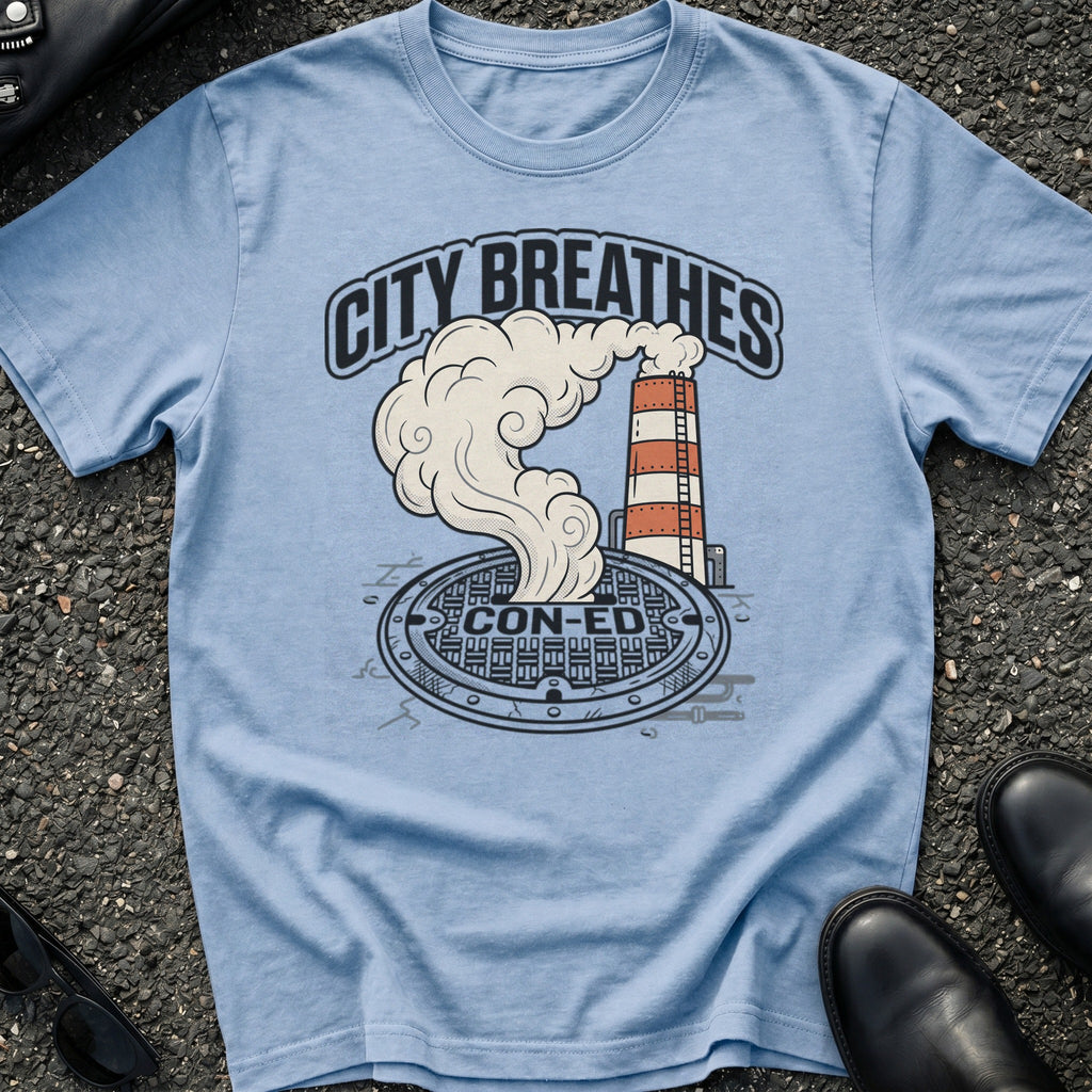 Steaming Manhole T-Shirt