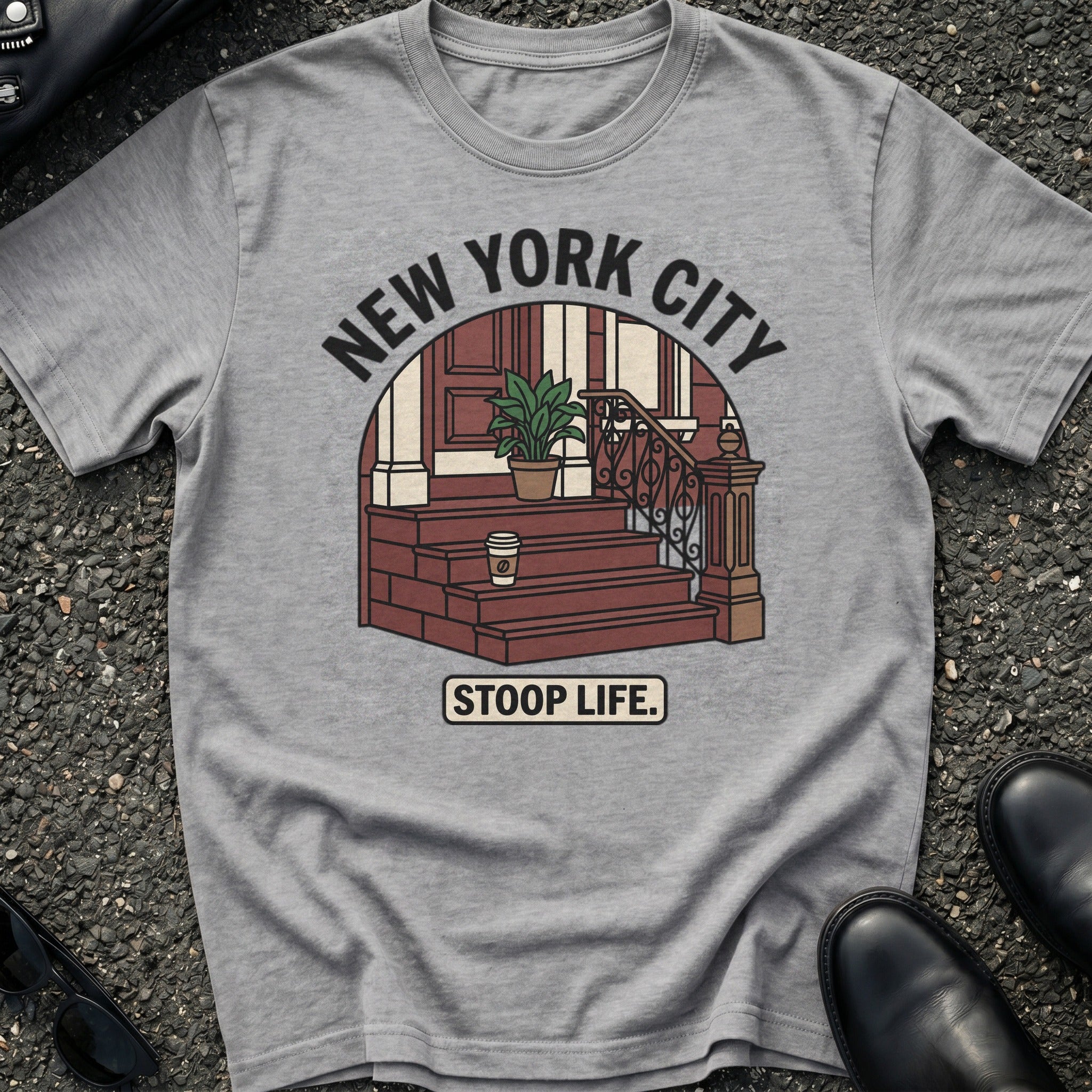 Stoop Life Scene T-Shirt