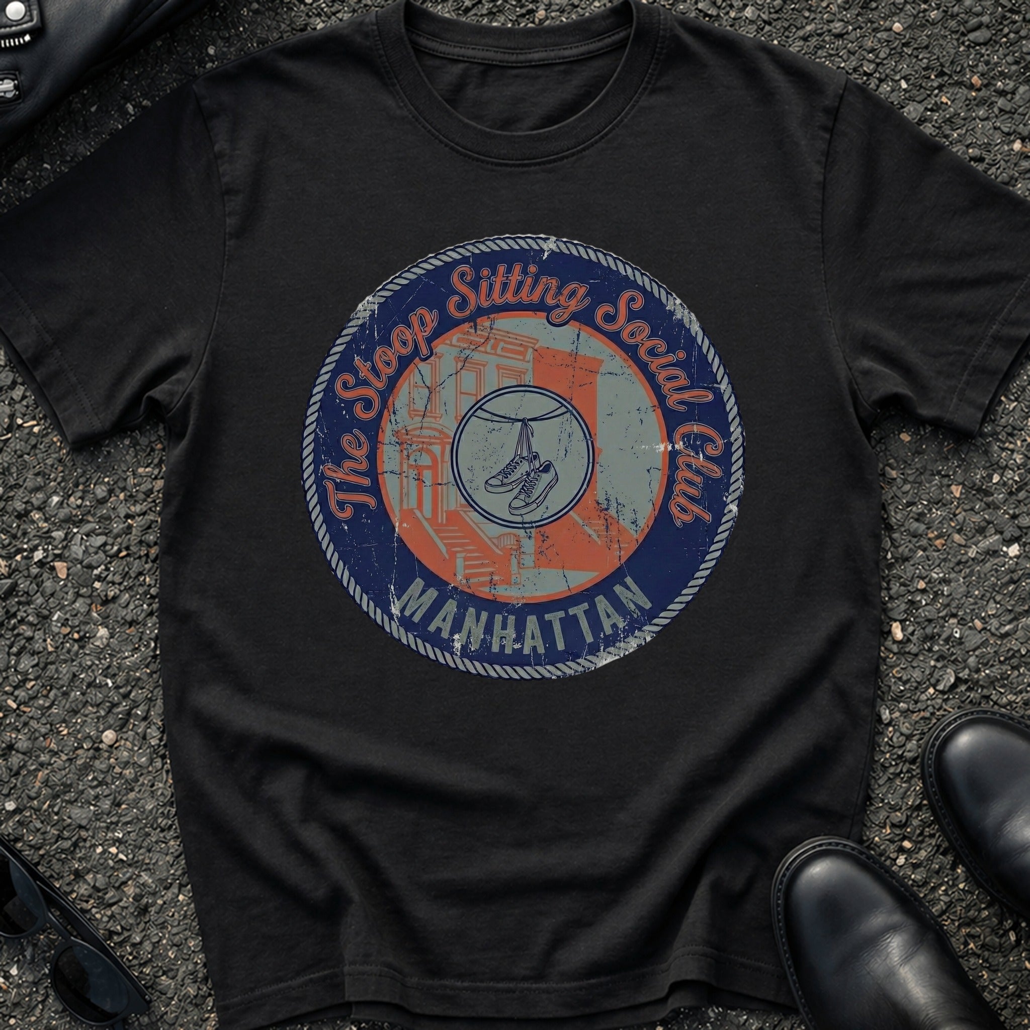 Stoop Sitting Social Club Manhattan T-Shirt