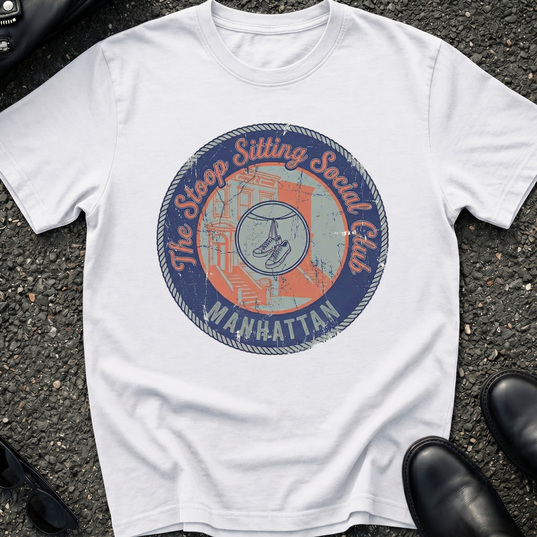 Stoop Sitting Social Club Manhattan T-Shirt