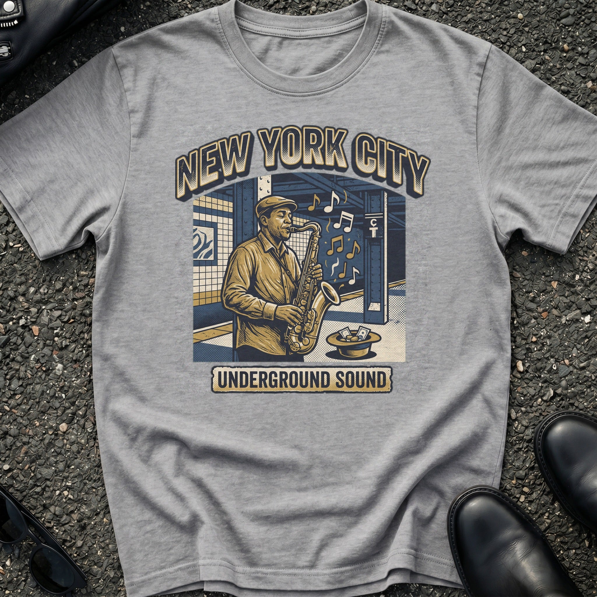 Street Musician T-Shirt