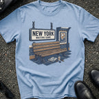 Subway Bench Illo T-Shirt