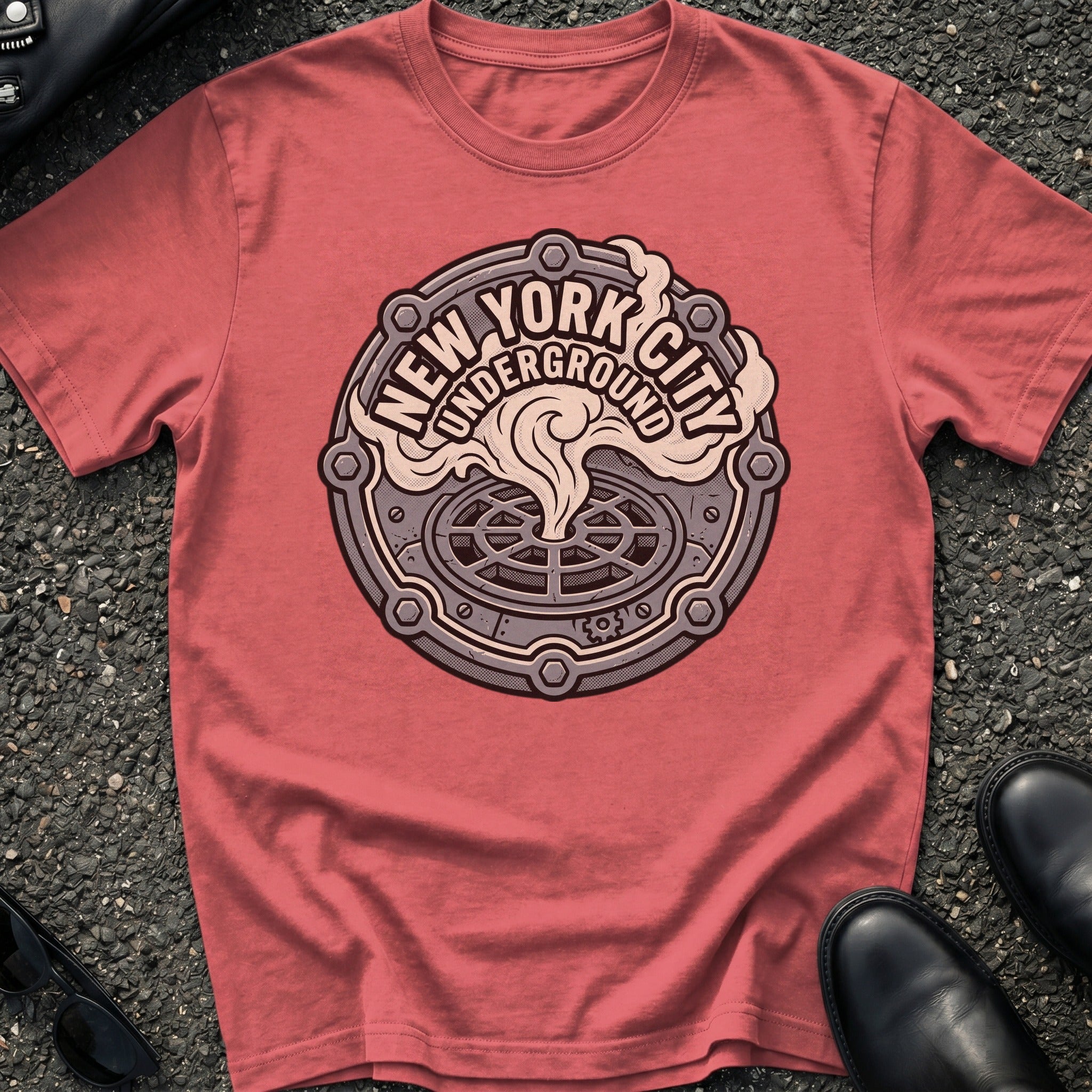 Subway Grate Seal T-Shirt