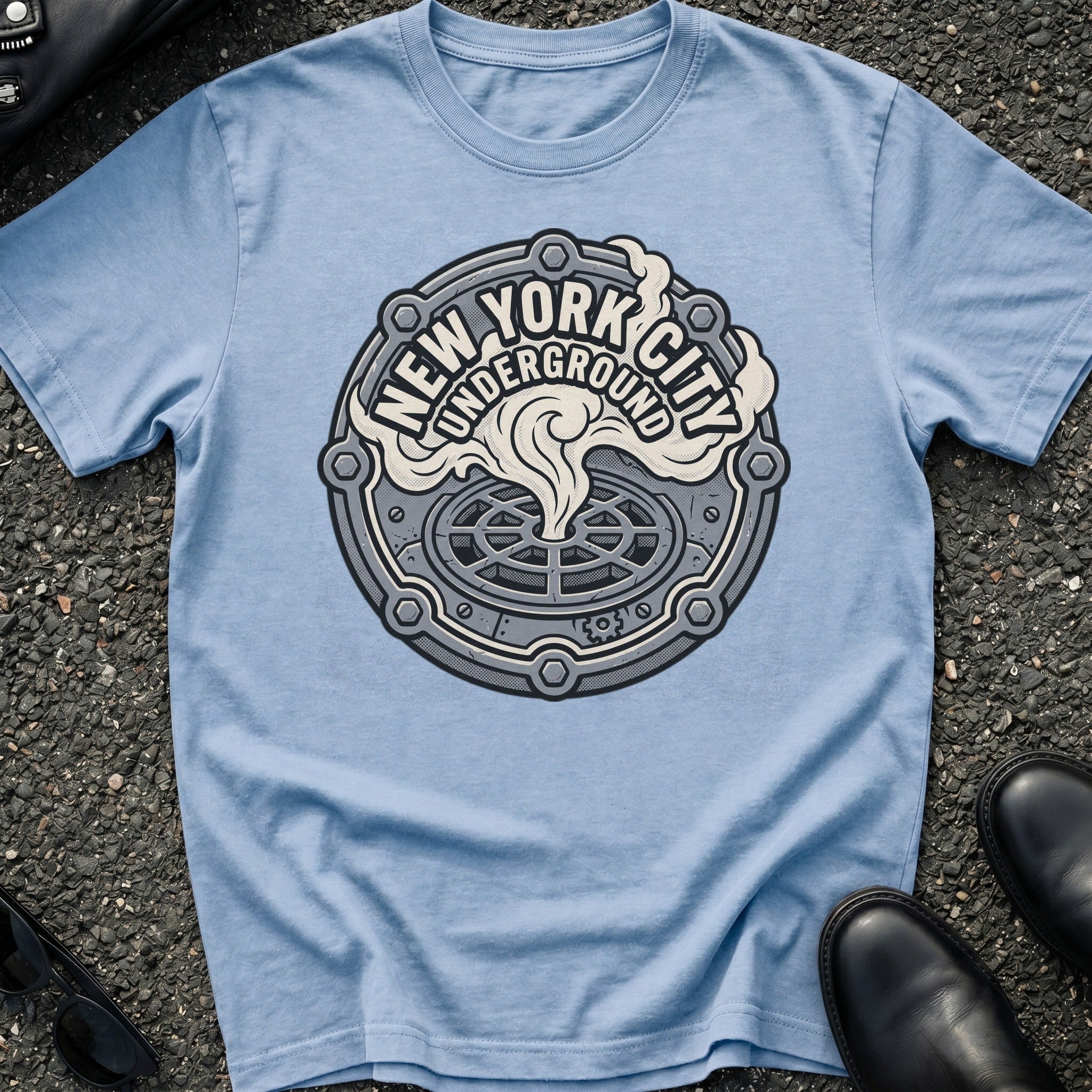 Subway Grate Seal T-Shirt