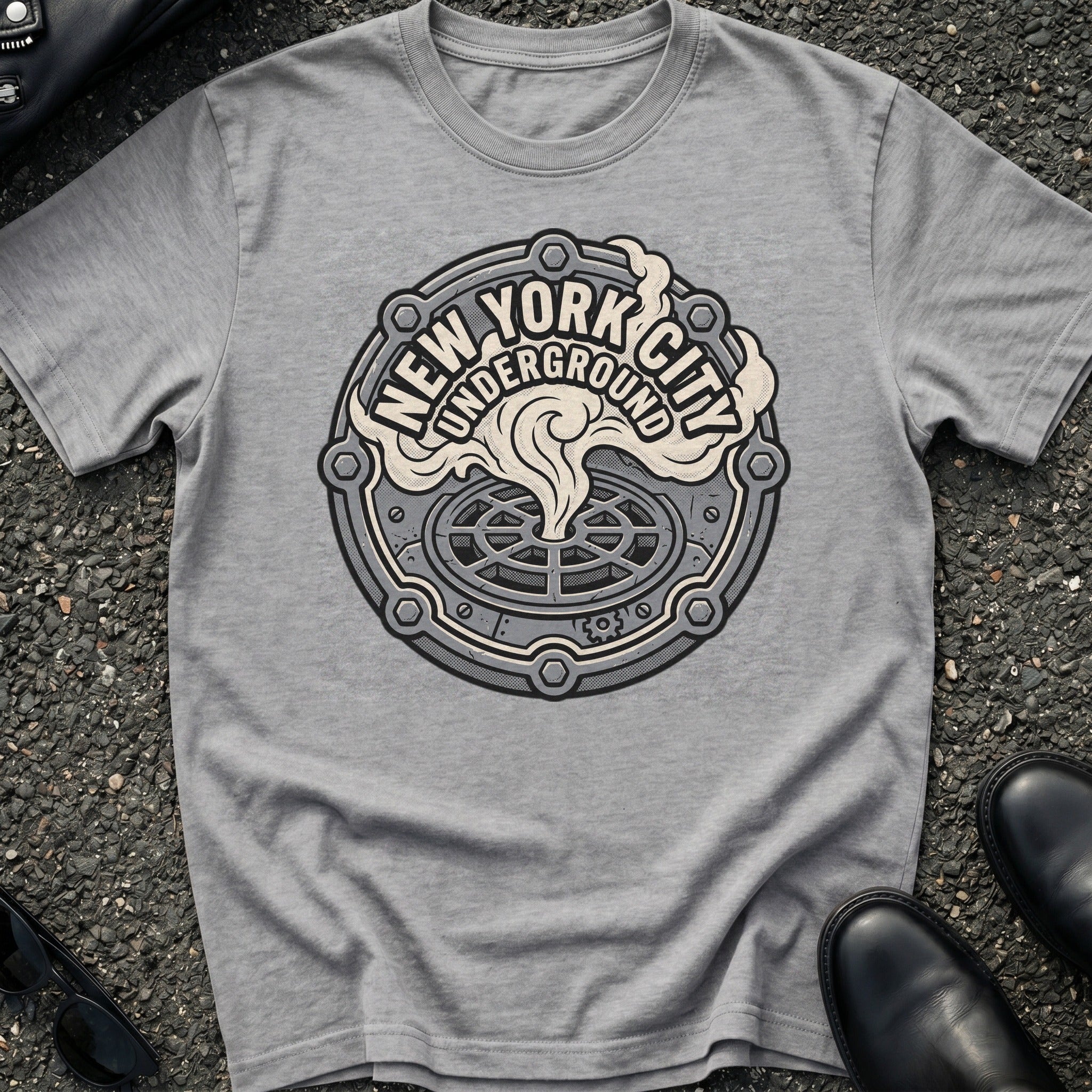 Subway Grate Seal T-Shirt