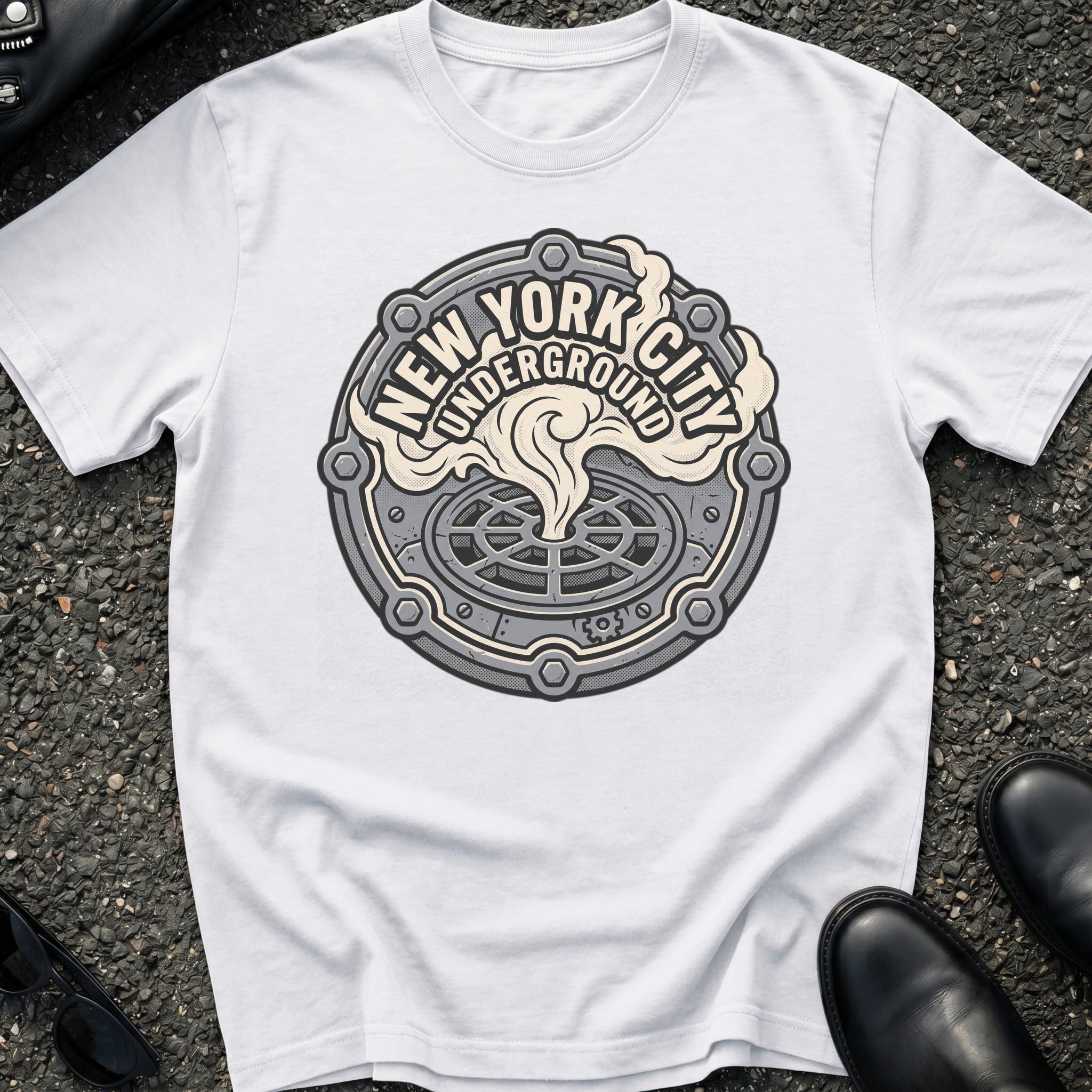 Subway Grate Seal T-Shirt