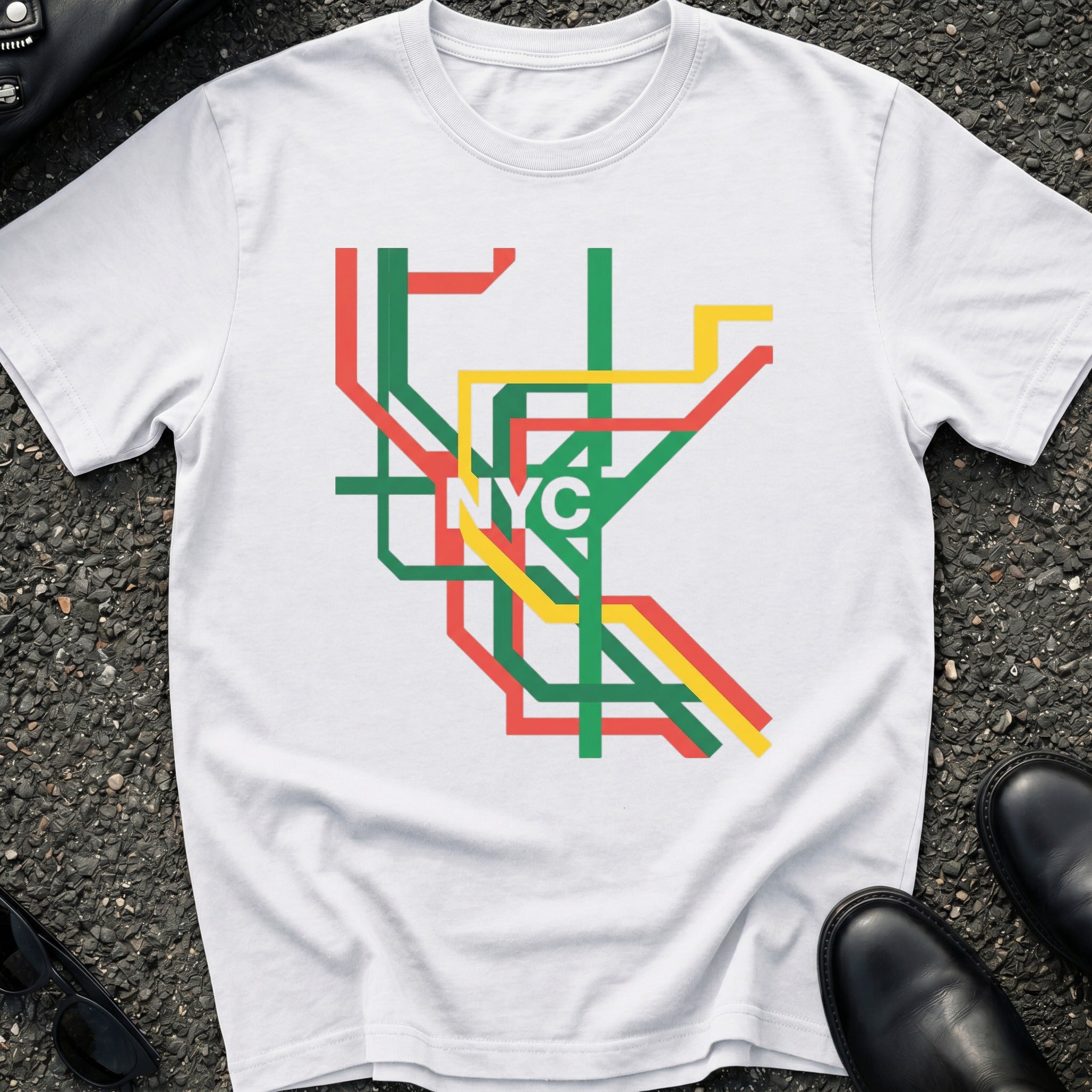 Subway Map T-Shirt