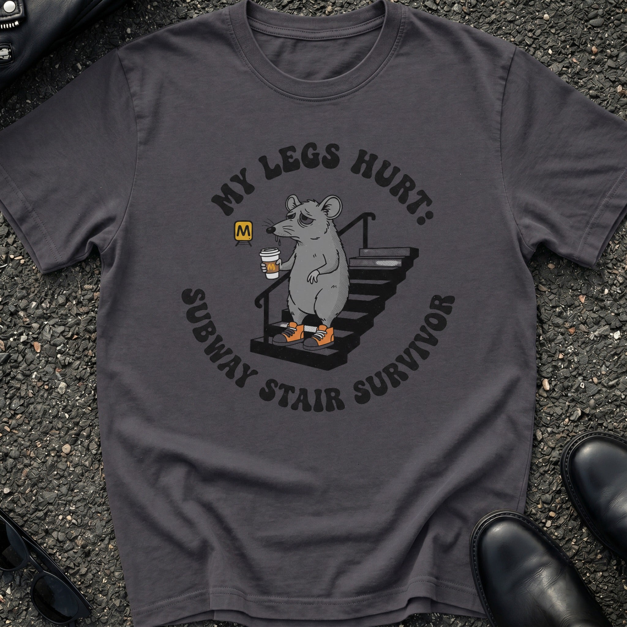Subway Stair Survivor T-Shirt