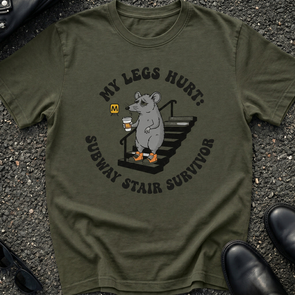 Subway Stair Survivor T-Shirt