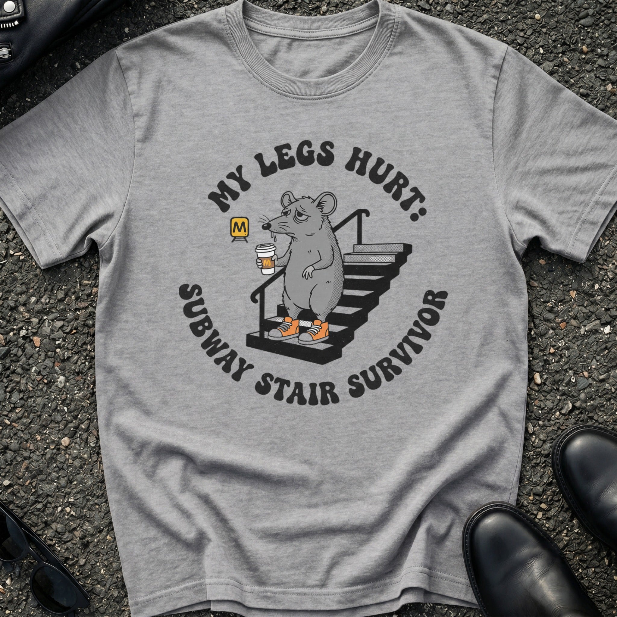 Subway Stair Survivor T-Shirt