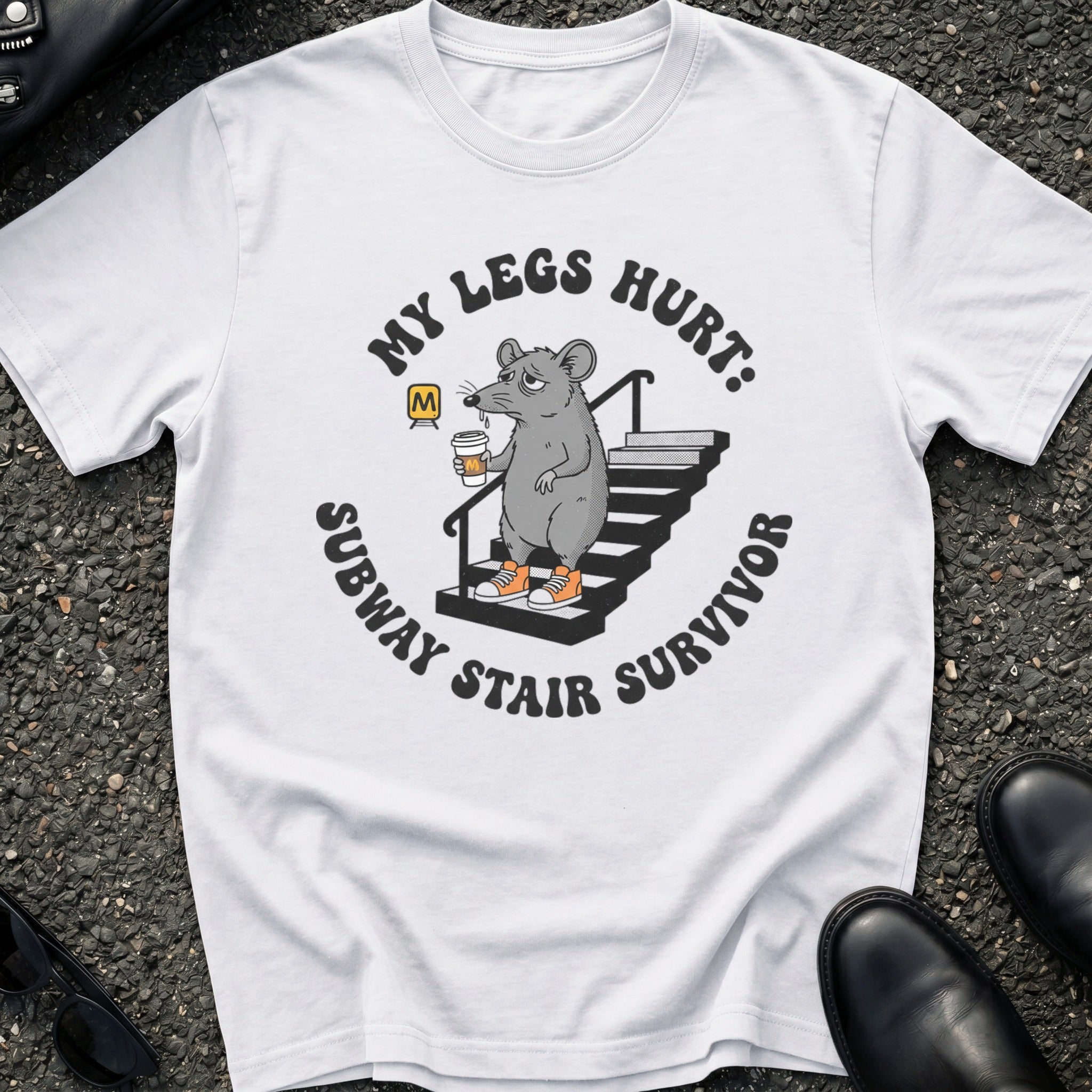 Subway Stair Survivor T-Shirt