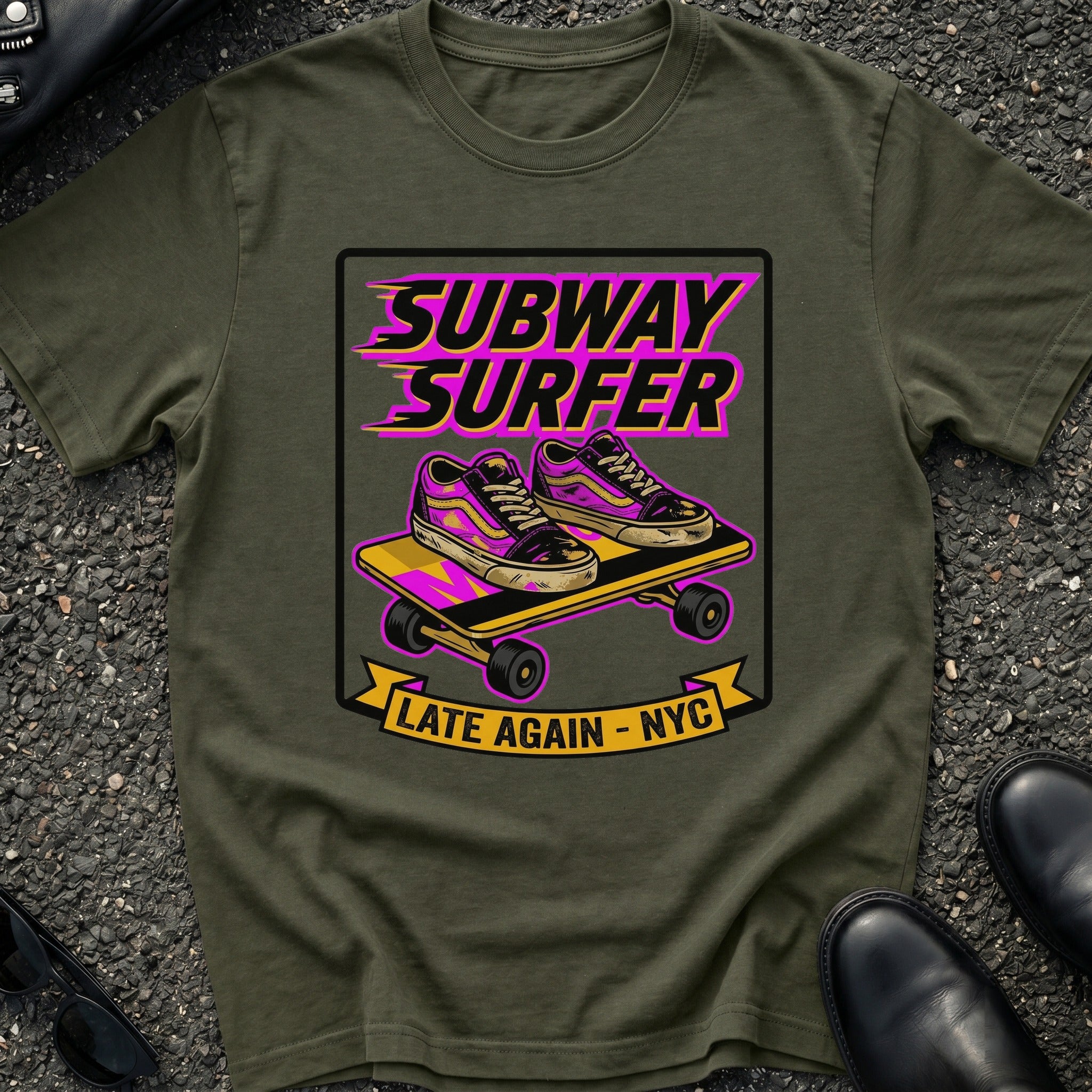 Subway Surfer LATE AGAIN T-Shirt