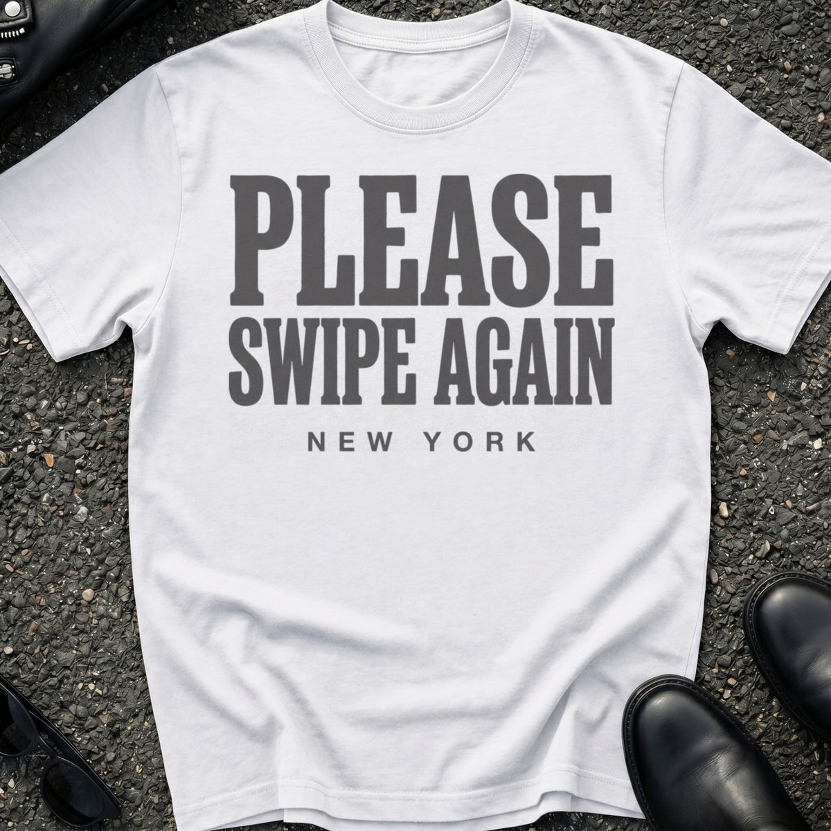 Swipe Again Type T-Shirt