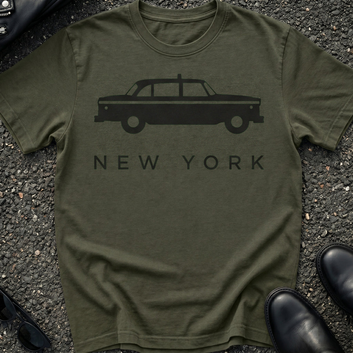 Taxi Silhouette T-Shirt